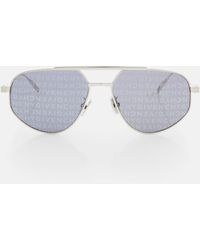 Givenchy - Gvspeed Logo Aviator Sunglasses - Lyst