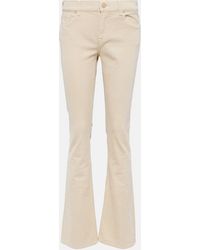 7 For All Mankind - Mid-rise Flared Jeans - Lyst