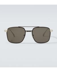 Cartier - Santos De Cartier Aviator Sunglasses - Lyst