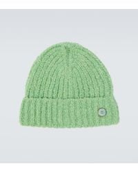 God's True Cashmere - Boucle Cashmere Beanie With Emerald - Lyst