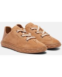 Jimmy Choo - Diamond Light Flex Suede Sneakers - Lyst