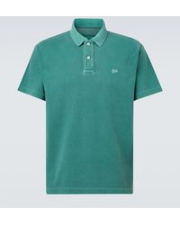 ERL - Logo Cotton Polo Shirt - Lyst