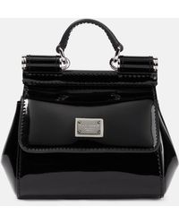 Dolce & Gabbana - Kim Sicily Micro Leather Shoulder Bag - Lyst