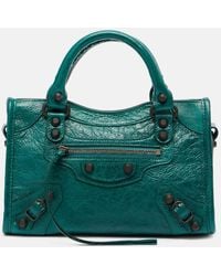 Balenciaga - Le City Mini Leather Tote Bag - Lyst