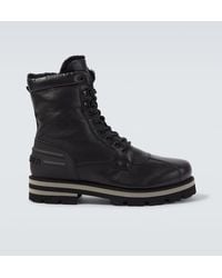 Bogner - Courchevel Leather Lace-Up Boots - Lyst