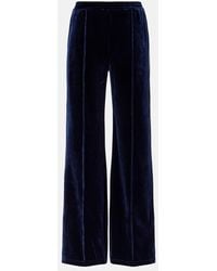 The Upside - High-Rise-Jogginghose Monaco Freya Aus Samt - Lyst
