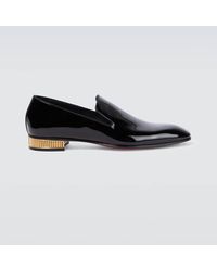 Christian Louboutin - Loafers aus Lackleder - Lyst