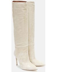 Paris Texas - Suede Knee-high Boots - Lyst