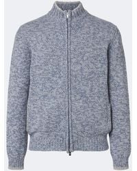 Fedeli - Alpaca And Wool Cardigan - Lyst