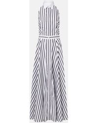 Ralph Lauren - Eldred Striped Cotton Shirt Dress - Lyst