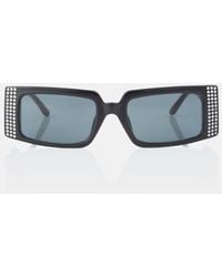 Magda Butrym - Crystal-embellished Square Sunglasses - Lyst