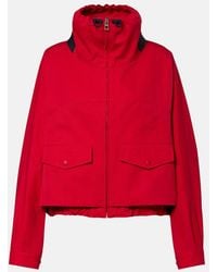 Loewe - Cotton And Silk Gabardine Jacket - Lyst