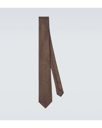Brunello Cucinelli - Silk Jacquard Tie - Lyst