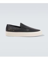 Common Projects - Slip-On Sneakers Aus Leder - Lyst