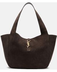 Saint Laurent - Le 5 A 7 Bea Suede Tote Bag - Lyst