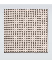 Agnona - Printed Silk Twill Scarf - Lyst