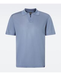 Brioni - Silk Polo Shirt - Lyst