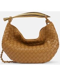 Bottega Veneta - Sardine Chain Intrecciato Leather Shoulder Bag - Lyst
