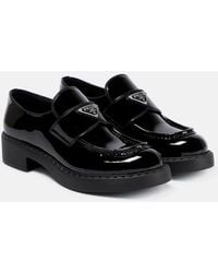 Prada - Leather Loafers - Lyst