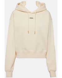 Jacquemus - Le Hoodie Gros Grain Hooded Cotton Sweatshirt - Lyst