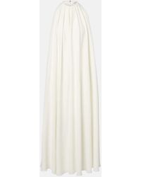 Givenchy - Vestido Largo Asimetrico Drapeado - Lyst