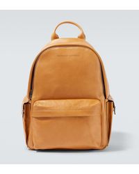 Brunello Cucinelli - Leather Backpack - Lyst