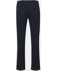 Kiton - Cotton And Cashmere Chinos - Lyst