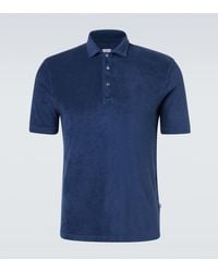 Fedeli - Mondial Cotton Terry Polo Shirt - Lyst