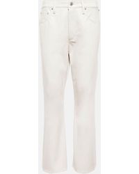 Citizens of Humanity - Isola Leather-blend Cropped Bootcut Pants - Lyst