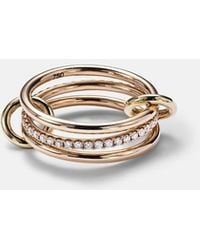 Spinelli Kilcollin - Sonny 18Kt Rose And Diamond Ring - Lyst