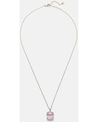 Mateo - 14Kt Necklace With Topaz And Diamonds - Lyst