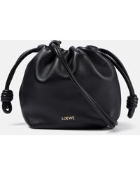 Loewe - Flamenco Leather Shoulder Bag - Lyst