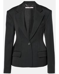 Stella McCartney - Single-Breasted Wool Blazer - Lyst
