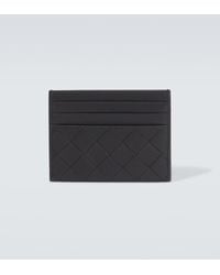 Bottega Veneta - Intrecciato Leather Card Holder - Lyst