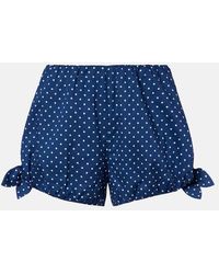 Posse - Rosie Polka-Dot Shorts - Lyst
