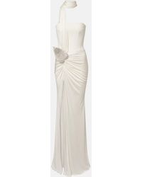 David Koma - Embellished Bustier Gown - Lyst