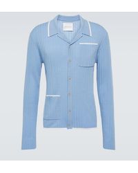 King & Tuckfield - Camicia in lana a righe - Lyst