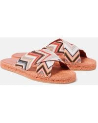 Missoni - Harlow Raschel Sandals - Lyst