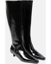 Totême - The Slim Leather Knee-high-boots - Lyst