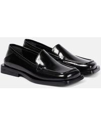 The Attico - Micol Leather Loafers - Lyst