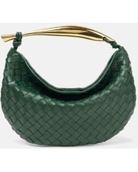 Bottega Veneta - Sardine Intrecciato Leather Shoulder Bag - Lyst