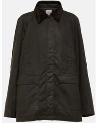 TOTEME - Country Coated Cotton Jacket - Lyst