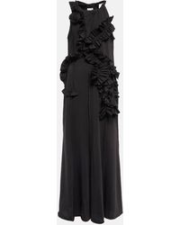 Dries Van Noten - Maxikleid Aus Baumwoll-Jersey - Lyst