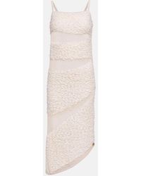 Dion Lee - Paneled Linen-blend Gown - Lyst