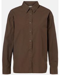 Nili Lotan - Amante Cotton Poplin Shirt - Lyst