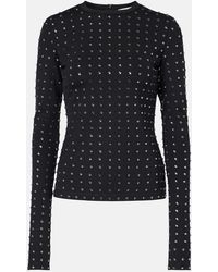 Sportmax - Negus Crystal-Embellished Top - Lyst