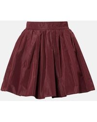 Patou - Faille Balloon Miniskirt - Lyst
