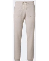Eleventy - Ribbed-Knit Cashmere Sweatpants - Lyst