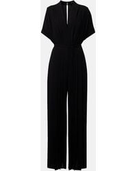 JOSEPH - Sofia Plisse Jumpsuit - Lyst