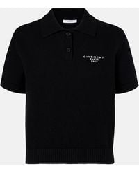 Givenchy - Wool And Cashmere Polo Sweater - Lyst